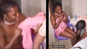 Une Femme Nue Attachée Pour Des « Rituels » Dans Un Hôtel (Video)