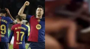 Le Fc Barcelone Cité Dans Un Scandale De Nude : La Victoire Contre Le Bayern Tourne Mal Pour Un Fan
