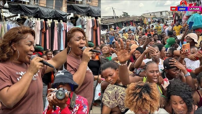 Côte d’Ivoire : Josey fait le show dans un marché  (vidéo)